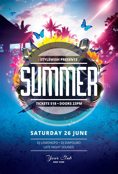14+ Summer Event Flyers - PSD, AI, InDesign